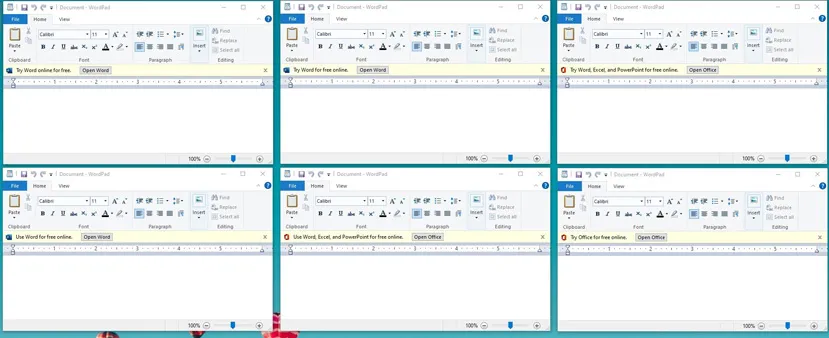 Geeknetic Microsoft comienza a introducir anuncios en Wordpad, una aplicación de Windows 10 2