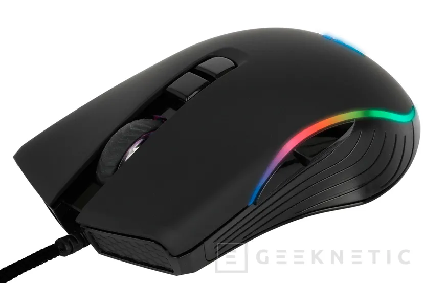 Geeknetic ABKONCORE lanza su ratón gaming Astra AM6 con 3.200 DPI y RGB por menos de 20 euros 1
