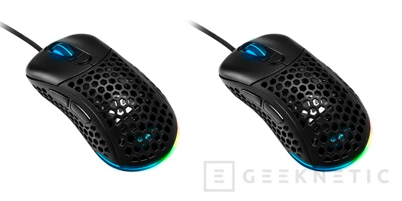 Geeknetic Sharkoon Light² 200, un ratón con iluminación RGB y diseño ultraligero de tan solo 62 gramos 3