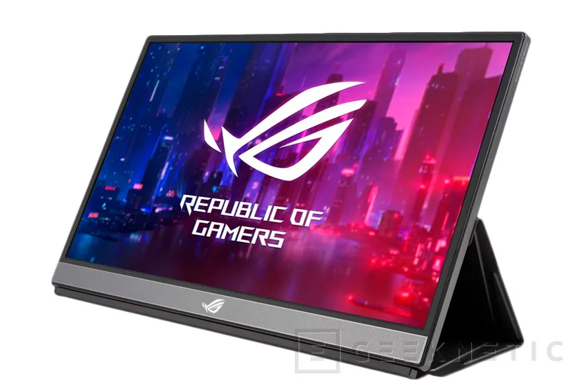 Geeknetic ASUS lanza su monitor gaming externo ROG Strix XG17AHPE de 17,3&quot; FullHD con 240 Hz y su propia batería 2