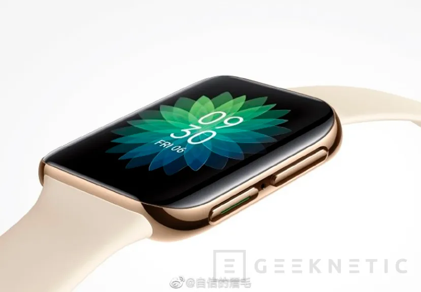 Geeknetic El primer smartwatch de Oppo tendrá pantalla curvada 1