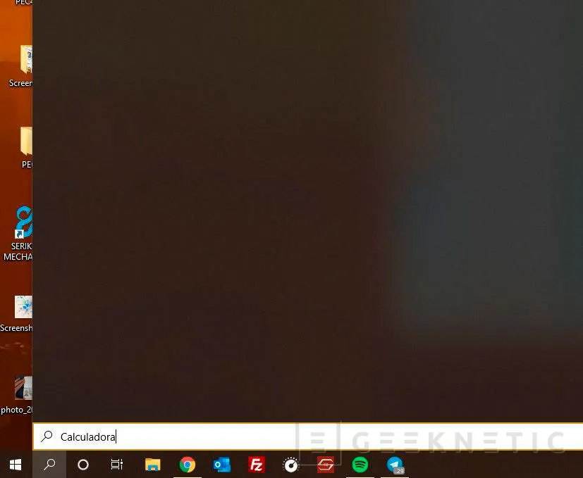 Geeknetic La barra de búsqueda de Windows 10 parece no funcionar, pero existe una solución 1