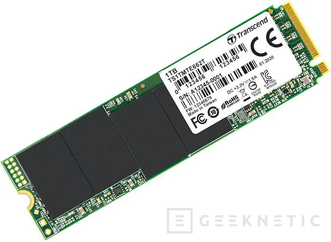 Geeknetic Los SSD M.2 Transcend MTE662T están diseñados para resistir en entornos industriales manteniendo unas altas velocidades secuenciales 2