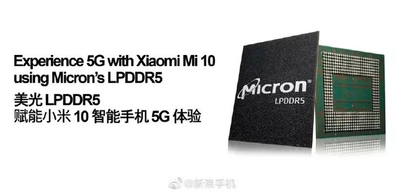 Geeknetic El Xiaomi Mi 10 será el primer smartphone con memoria RAM LPDDR5 1