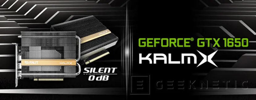 Geeknetic La Palit GTX 1650 KalmX es la primera GTX 1650 pasiva del mercado 1