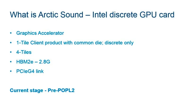 Geeknetic Intel prepara una tarjeta gráfica PCIe 4.0 formada por 4 chips Xe, memoria HBM2E y un TDP de 500W  1