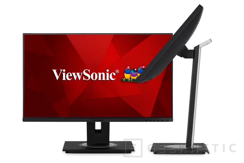Geeknetic ViewSonic quiere que pases todos tus cables por su monitor VG2456 y te olvides de los docks 1