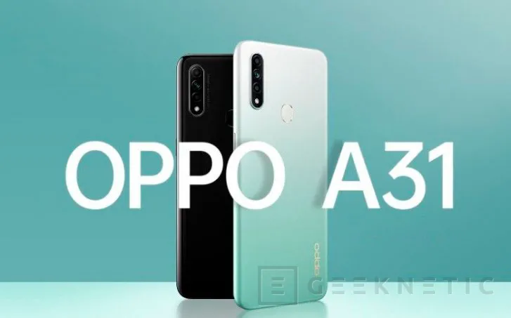 Geeknetic Oppo lanza el smartphone A31 con pantalla HD+ de 6.5&quot;, SoC Helio P35 y 4230 mAh de batería 2