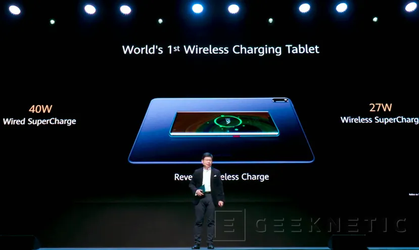 Geeknetic Llega a Europa el Huawei MatePad Pro con conectividad 5G y carga inalámbrica 3