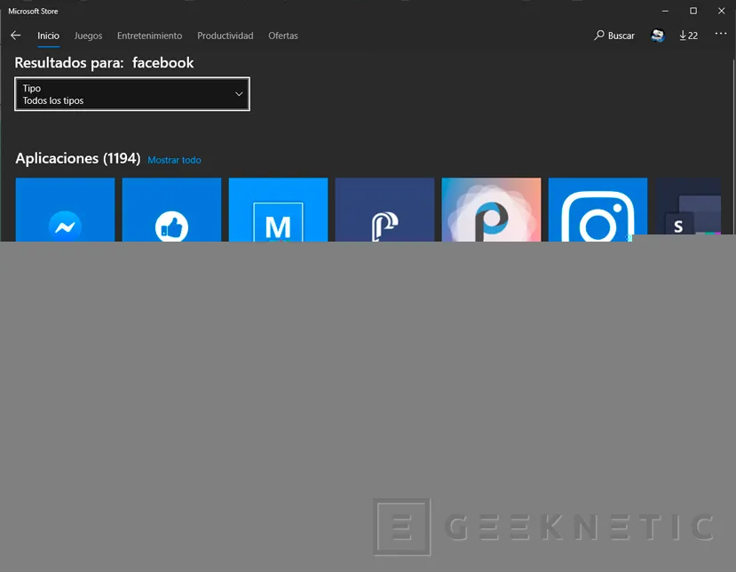 Geeknetic Facebook retira su app de la tienda de Windows 10 1