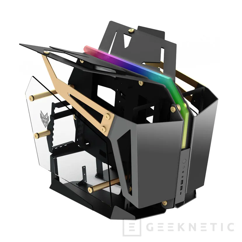Geeknetic La caja FSP T-WINGS puede albergar dos PCs independientes al mismo tiempo 1