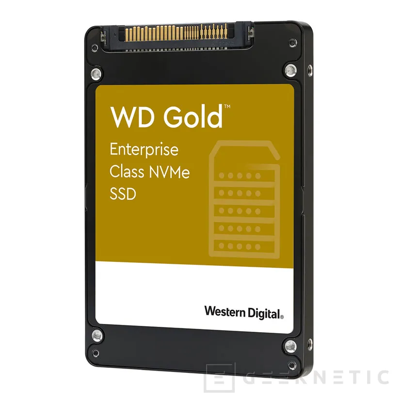 Geeknetic Nuevos SSDs para servidores WD Gold Enterprise con unidades de hasta 7.68 TB y 3100 MBps 1