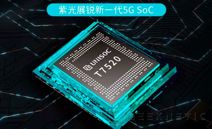 Geeknetic El UNISOC T7520 es el primer SoC 5G del fabricante destinado a smartphones y está construido por TSMC a 6 nm 1
