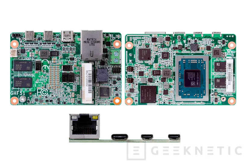 Geeknetic La DFI GHF51 integra un procesador AMD Ryzen en un formato similar al de la Raspberry Pi 2