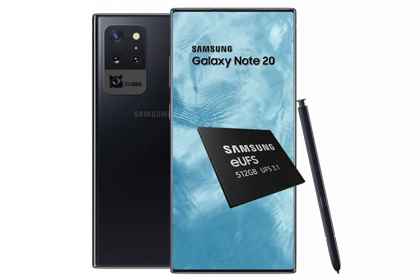 Geeknetic El Samsung Galaxy Note 20 contará con las nuevas memorias Samsung eUFS 3.1 1