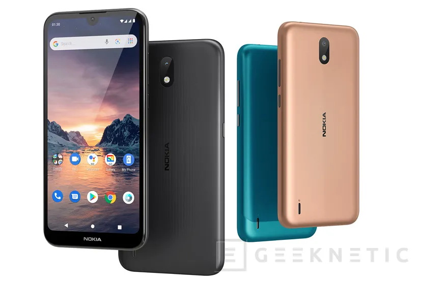 Geeknetic Nokia apunta a la gama baja con el Nokia 1.3, un smartphone con Android Go por 95 euros 1