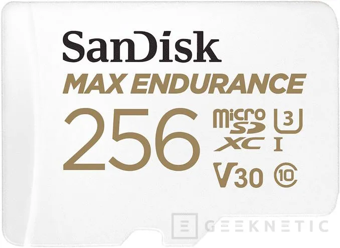 Geeknetic Las microSD SanDisk Max Endurance alcanzan los 15 años de garantía y certificación V30 para grabación de vídeo 1