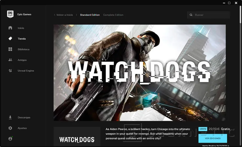 Geeknetic Watch Dogs y The Stanley Parable gratis en la Epic Games Store por tiempo limitado 1