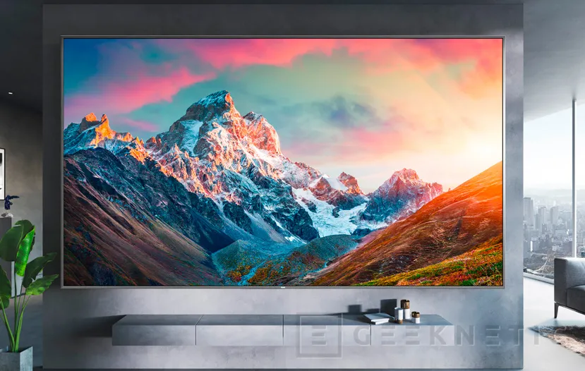 Geeknetic 98 pulgadas y resolución 4K por unos 3000 euros, así es la nueva Redmi TV Max 1
