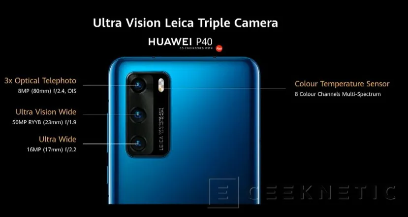 Geeknetic El Huawei P40 Pro Plus llega al mercado con un sistema de cinco cámaras con doble zoom y pantalla con cuádruple curva 2