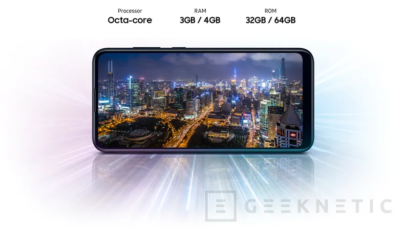 Geeknetic Nuevo Samsung Galaxy M11 con pantalla infinita de 6.4&quot;, triple cámara y  batería de 5000mAh 2