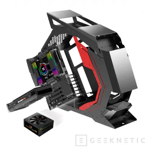 Geeknetic Xigmatek Perseus, una caja con aspecto futurista y capacidad para 6 ventiladores de 120mm 1