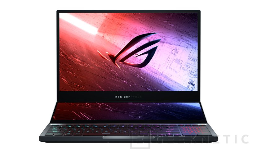 Geeknetic La pantalla secundaria ScrenPad Plus llega al nuevo ASUS ROG Zephyrus Duo 15 con gráficas RTX 2080 Super y CPU Intel Core i9 de 10ª gen 2