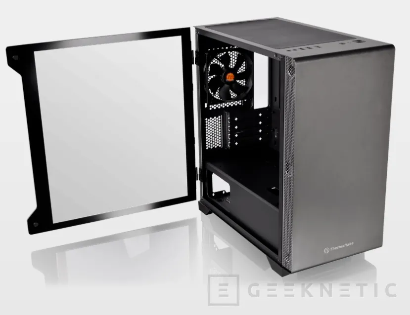 Geeknetic Cristal templado y formato Micro-ATX en la nueva caja Thermaltake S100 2