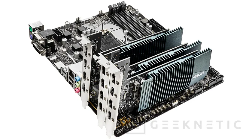 Geeknetic Asus lanza una GeForce GT 710 pasiva y de perfil bajo con cuatro HDMI para sistemas multimonitor 2