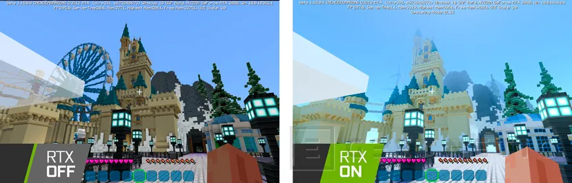 Geeknetic Así luce el raytracing en la nueva beta de Minecraft RTX 5