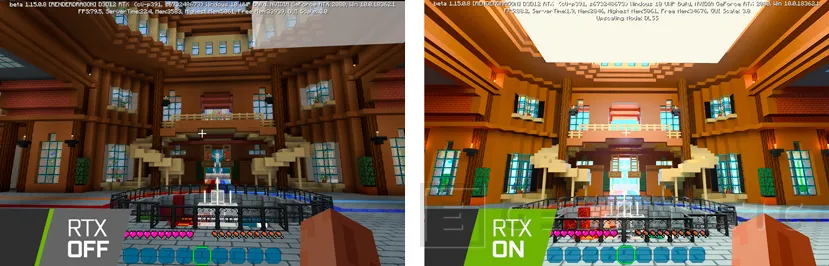 Geeknetic Así luce el raytracing en la nueva beta de Minecraft RTX 6