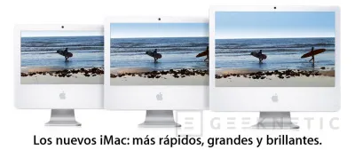 Apple presenta nuevos iMac con Core 2 Duo, Imagen 1