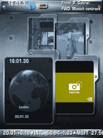 Nvidia muestra en el 3GSM su interfaz 3D para Handheld, Imagen 1