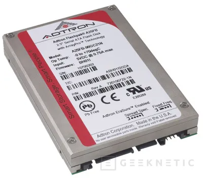 Adtron introduce un SSD de 160GB, Imagen 1
