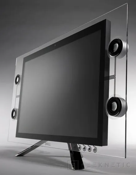 Dell presenta su nuevo monitor de cristal, Imagen 1