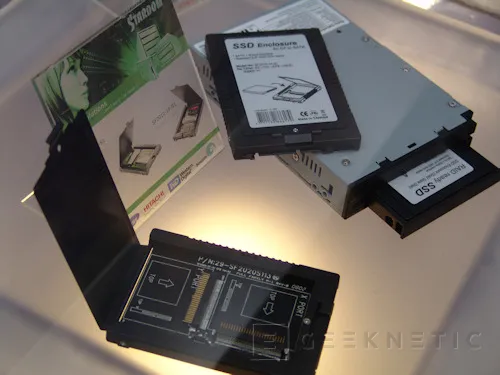 Cebit. Raidsonic presenta sus cajas SSD para memoria CF, Imagen 1