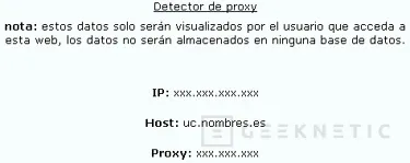 Nuevo detector de proxy ya disponible en esta web, Imagen 1