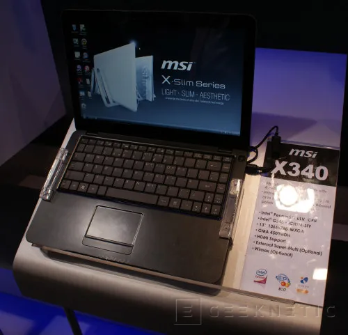 Cebit 2009: MSI Ataca al MacBook Air con la serie X, Imagen 2