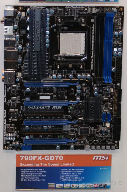 Cebit 2009: DrMOS también para la gama AMD de MSI, Imagen 1