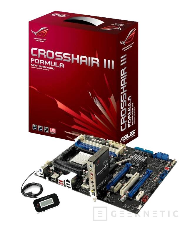 ASUS presenta la nueva Crosshair III Formula para AMD