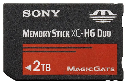 Sony prepara módulos Memory Stick de 2TB, Imagen 1