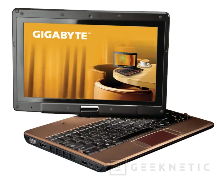 GIGABYTE actualiza sus ordenadores Tablet con el T1028X, Imagen 1