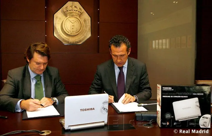 Toshiba presenta el Netbook del Real Madrid, Imagen 1