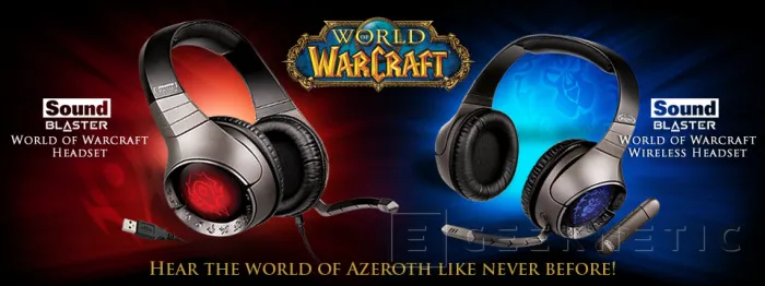 Dos nuevos auriculares de Creative inspirados en World of Warcraft, Imagen 1