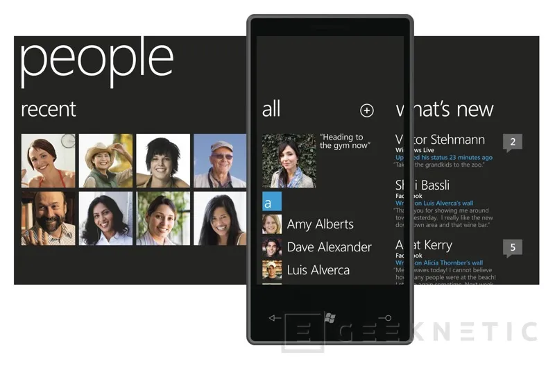 Windows Phone 7 Series, Imagen 1