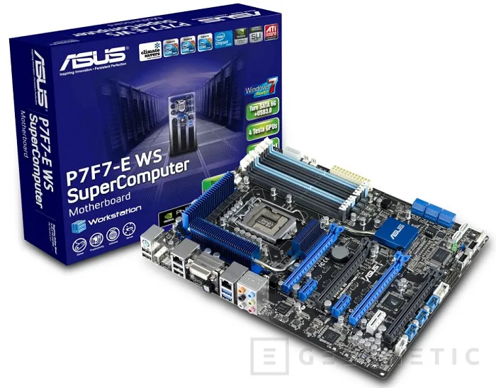 ASUS lanza nueva placa P7F7-E SuperComputer, Imagen 1
