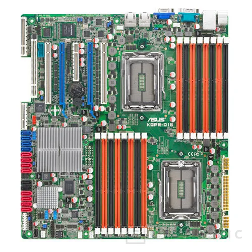 KGPE-D16. La nueva plataforma ASUS para AMD de 24 núcleos, Imagen 2