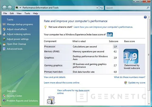 Geeknetic Un mes de MSI Wind. Probando Windows Vista 5