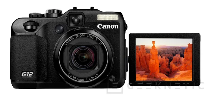 Canon presenta la nueva Powershot G12, Imagen 1