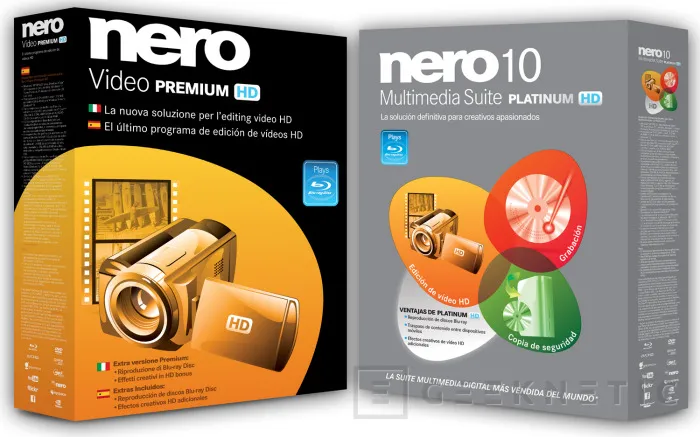 Nero Multimedia Suite 10 Platinum HD y Nero Video Premium HD, Imagen 1